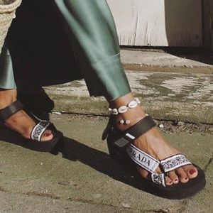 Prada Velcro Sandal